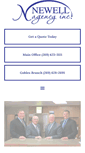 Mobile Screenshot of newellinsuranceagency.com